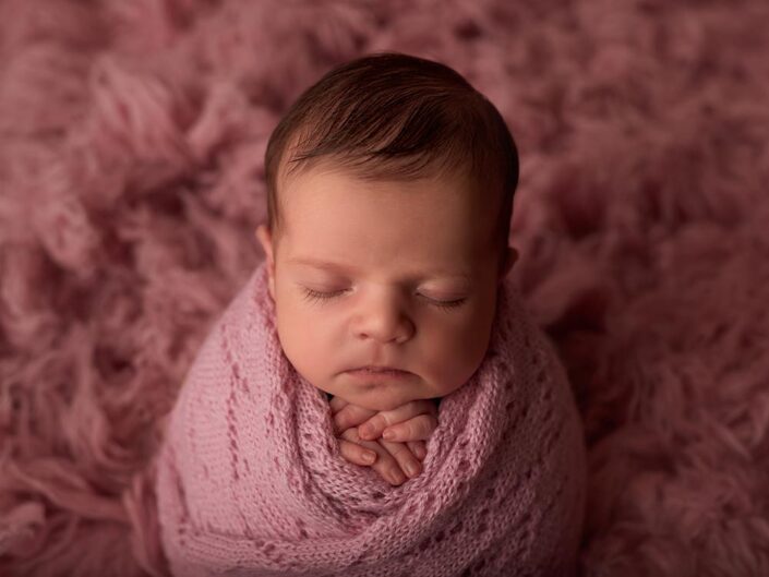 sesión fotos newborn en estudio