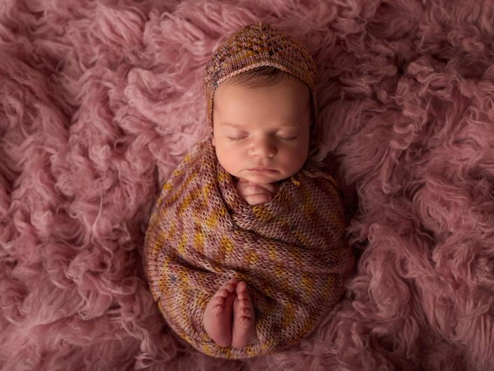 sesión fotos newborn en estudio