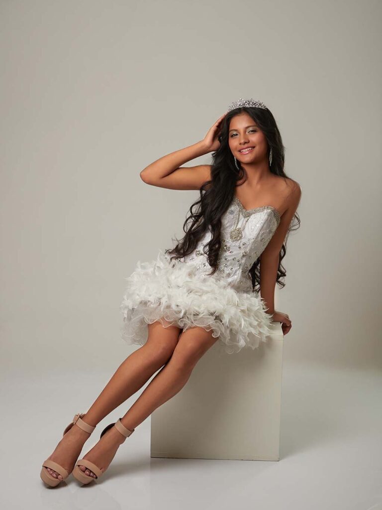 Reportaje fotográfico de quinceañeras en Madrid centro